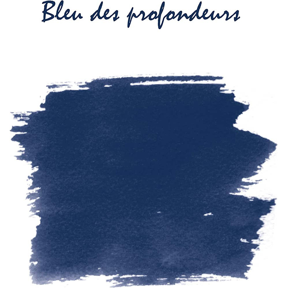 Atrament w butelce - J.Herbin - Bleu Des Profondeurs, 10 ml