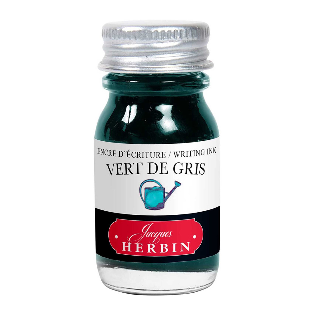 Atrament w butelce - J.Herbin - Vert De Gris, 10 ml