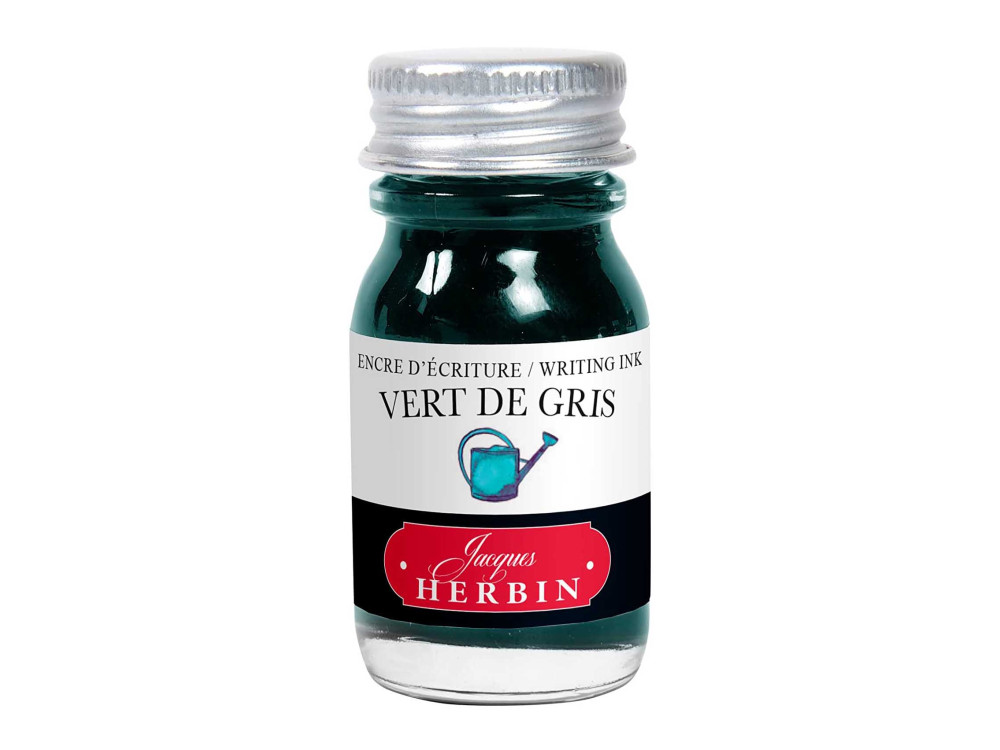 Atrament w butelce - J.Herbin - Vert De Gris, 10 ml