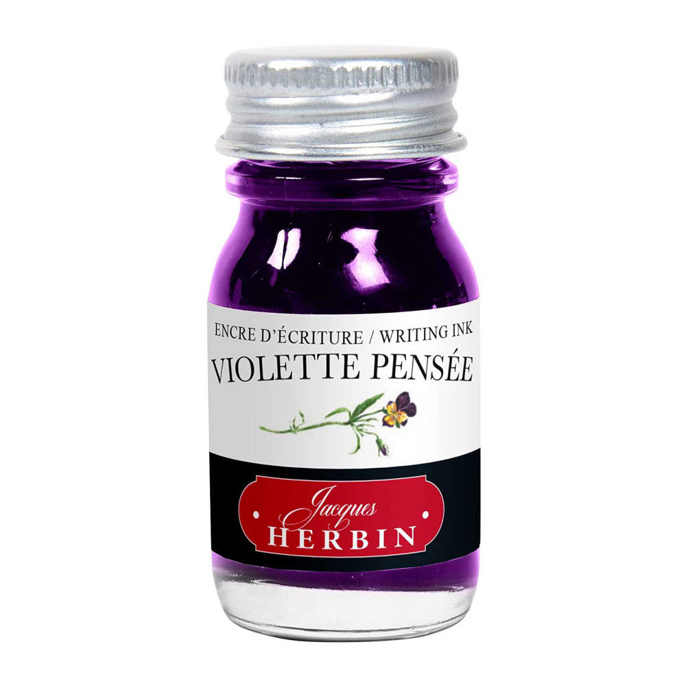 Atrament w butelce - J.Herbin - Viollette Pensee, 10 ml