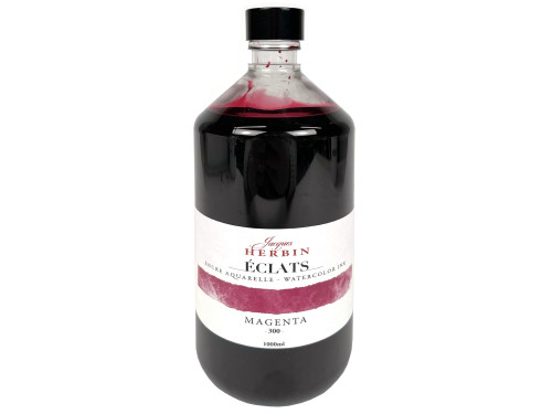 Éclats Watercolor fine art ink - J.Herbin - 300, Magenta, 1l