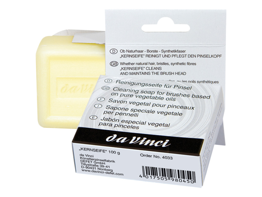 Cleaning soap for brushes - Da Vinci - 100 g
