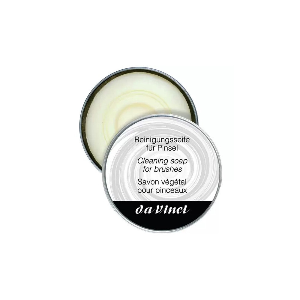 Canned cleaning soap for brushes - Da Vinci - 85 g