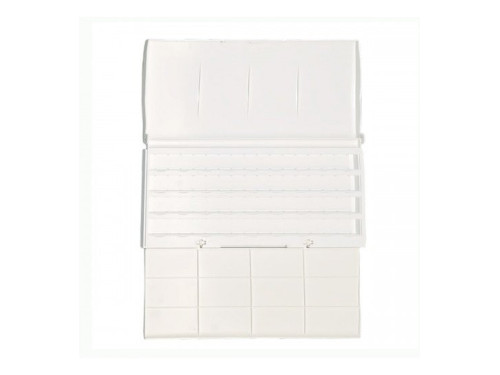 Plastic case, pocket box for watercolor pans - St. Petersburg - 36 pcs.
