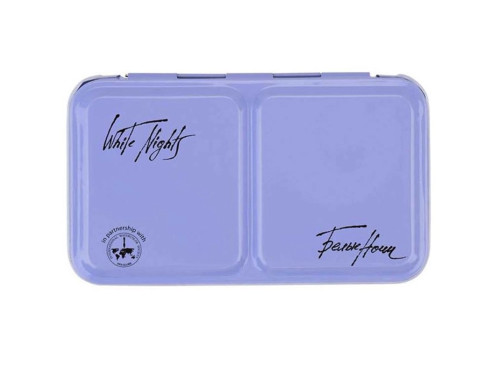 Metal case, pocket box for watercolor pans - St. Petersburg - 12 pcs.