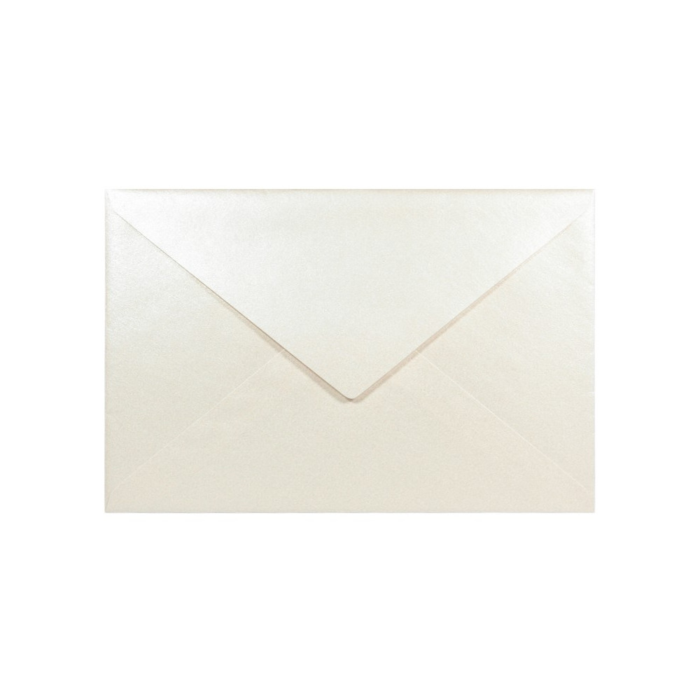 Sirio Pearl Envelope 110g - C6, Oyster Shell, cream
