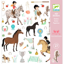 Set of stickers, Horses -...