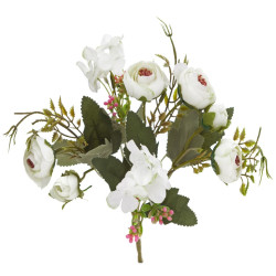 Camellias bouquet - DpCraft - cream, 29 cm