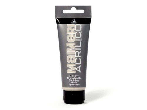 Farba akrylowa Acrilico - Maimeri - 510, Cool Grey, 200 ml