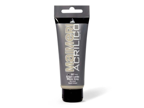 Acrylic paint Acrilico - Maimeri - 507, Warm Grey, 200 ml