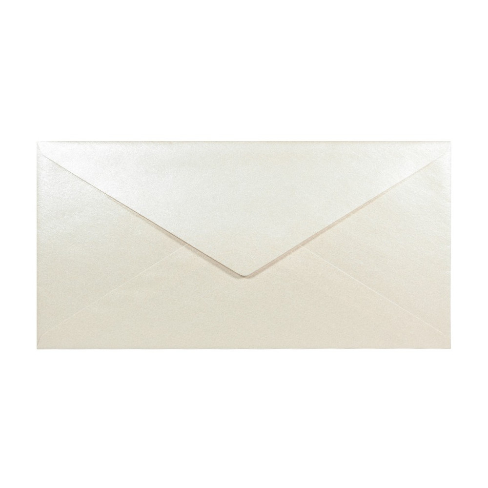 Sirio Pearl Envelope 125g - DL, Oyster Shell, cream