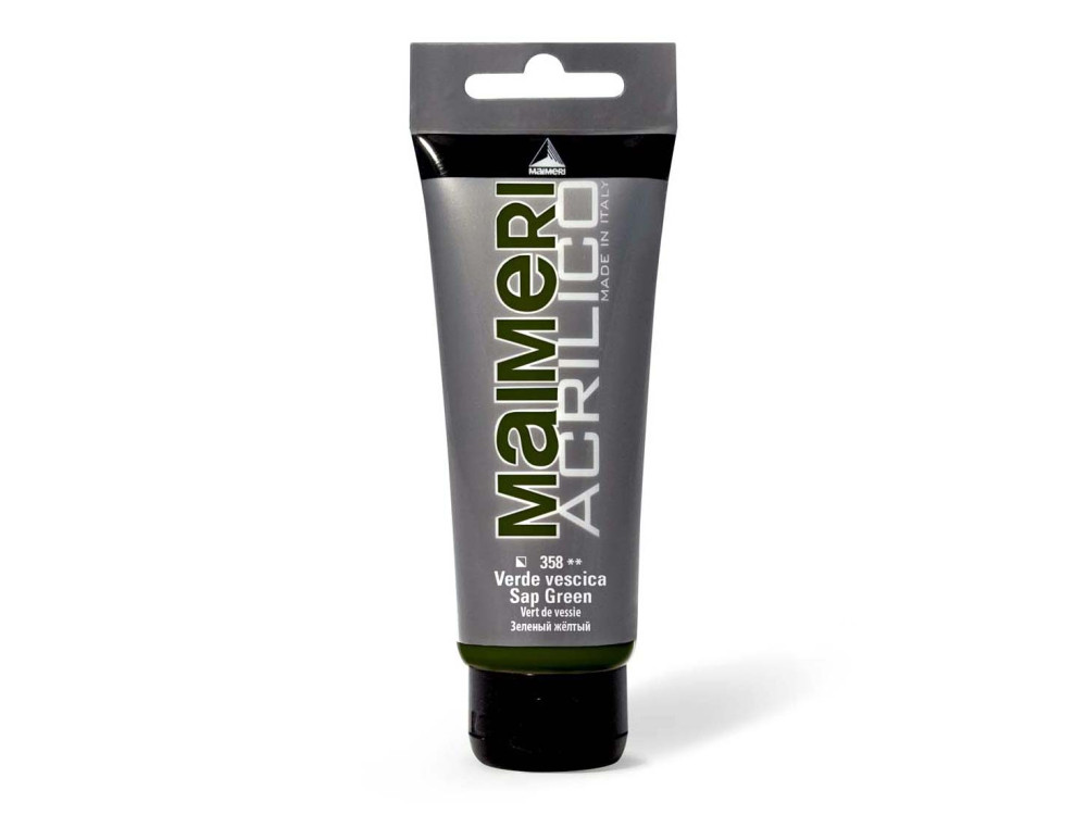 Acrylic paint Acrilico - Maimeri - 358, Sap Green, 200 ml