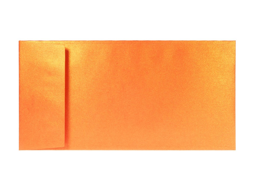 Sirio Pearl Envelope 125g - DL, Orange Glow
