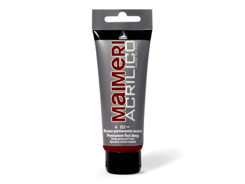 Farba akrylowa Acrilico - Maimeri - 253, Permanent Red Deep, 200 ml
