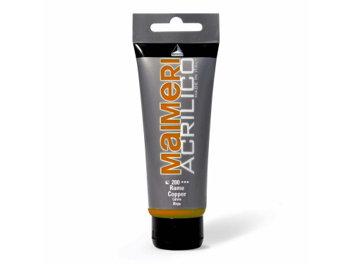 Acrylic paint Acrilico - Maimeri - 200, Copper, 200 ml