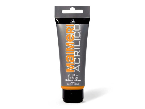 Acrylic paint Acrilico - Maimeri - 117, Golden Yellow, 200 ml