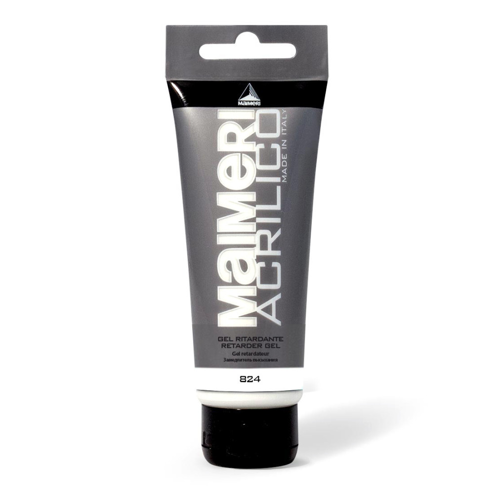 Retarder Gel for Acrilico acrylic paints - Maimeri - 824, 200 ml