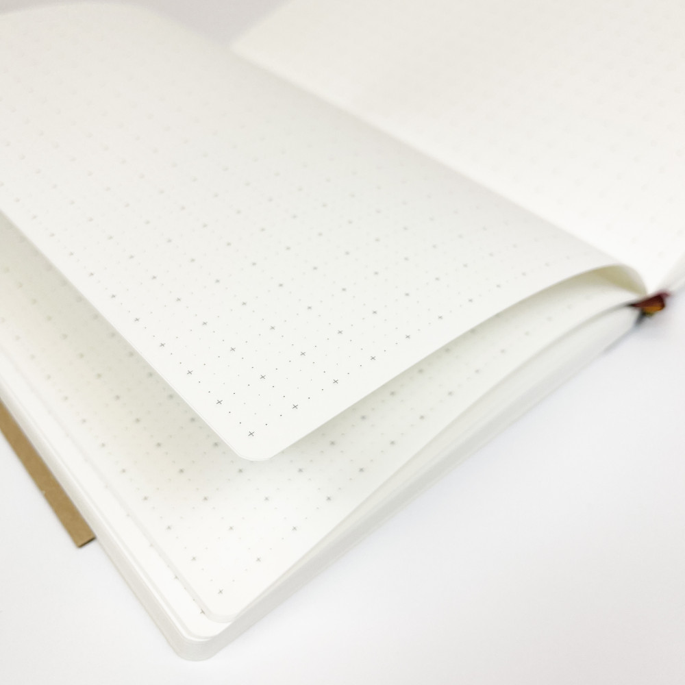 Fountain pen friendly Dotted Calligraphy notebook A5 - Archie's Calligraphy - 100 g, 240 pages