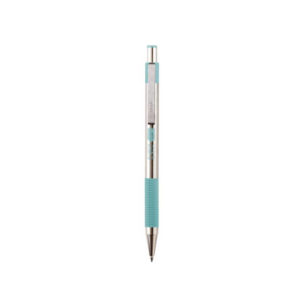 Długopis F-301 - Zebra - Pastel Green, 0,7 mm