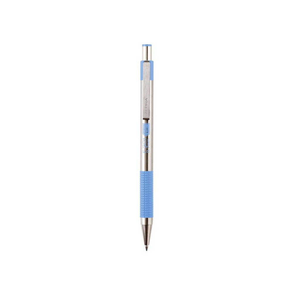Długopis F-301 - Zebra - Pastel Blue, 0,7 mm
