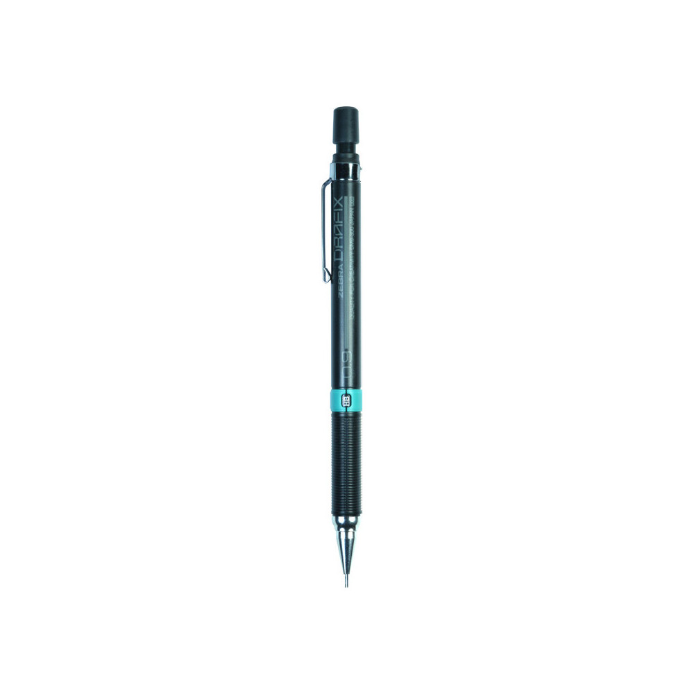 Mechanical pencil Drafix - Zebra - Black, 0,9 mm