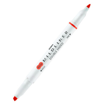 Zebra Mildliner Double Ended Highlighter Pens Cool & Refined