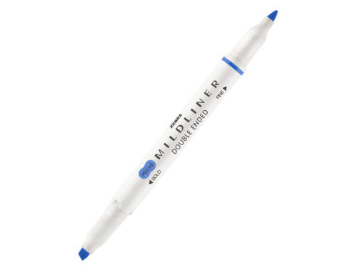 Zakreślacz dwustronny Mildliner - Zebra - Cool & Refined Dark Blue