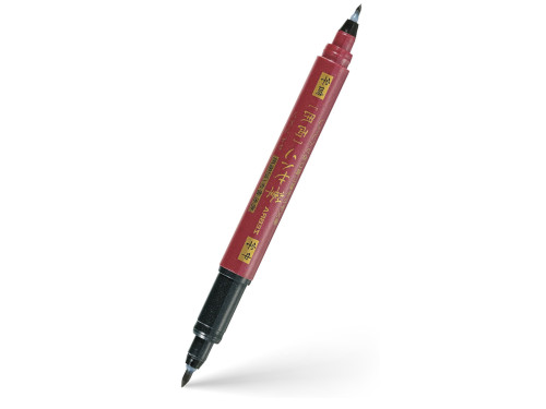 Double ended Brush Pen WFT5 - Zebra - Black