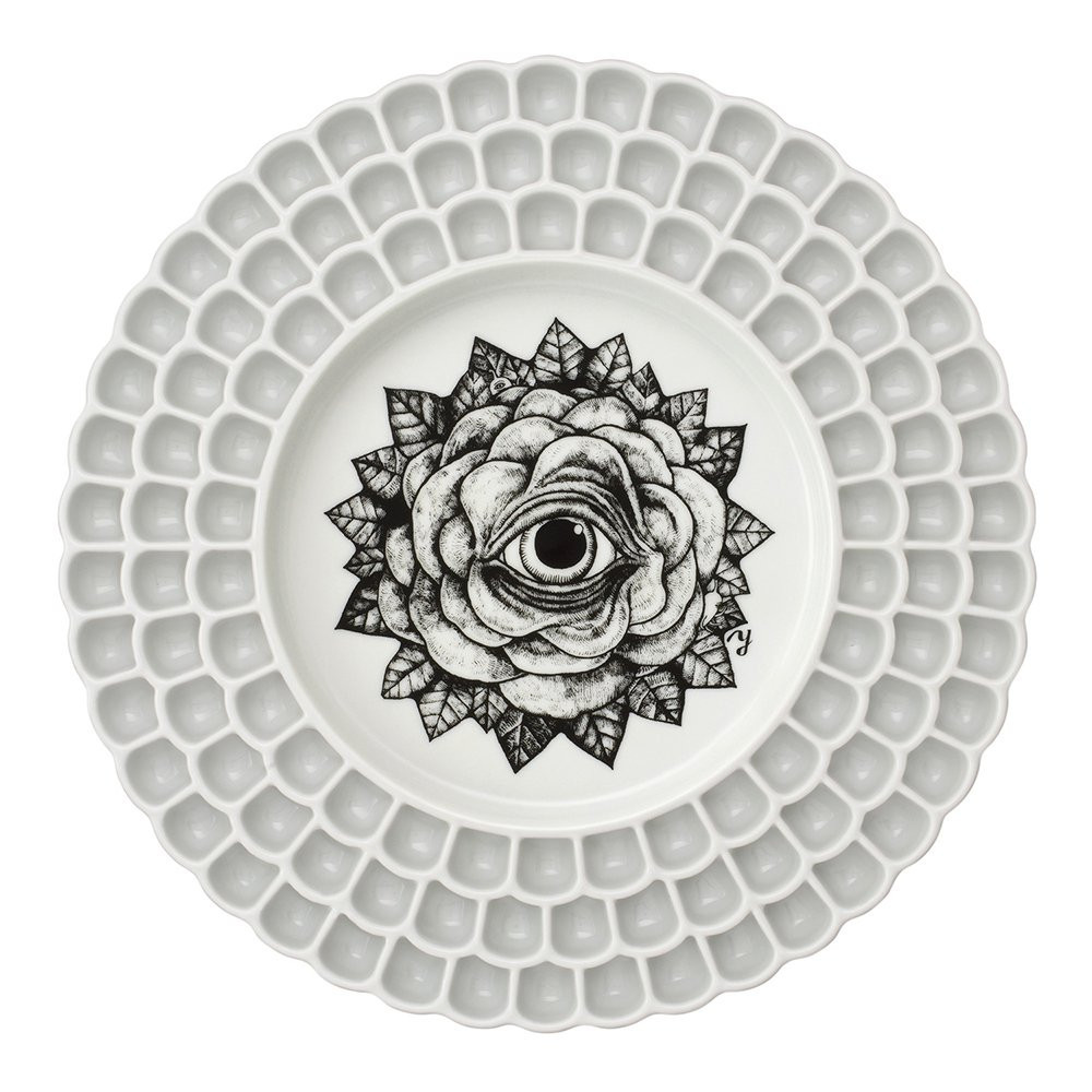 Paletka porcelanowa - Holbein x Higuchi Yuko - kwiat, 108 miejsc