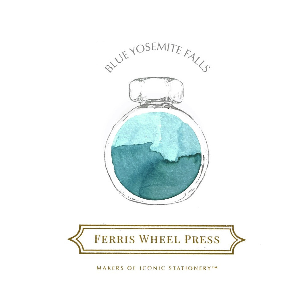 Atrament Dreaming in California - Ferris Wheel Press - Blue Yosemite Falls, 38 ml