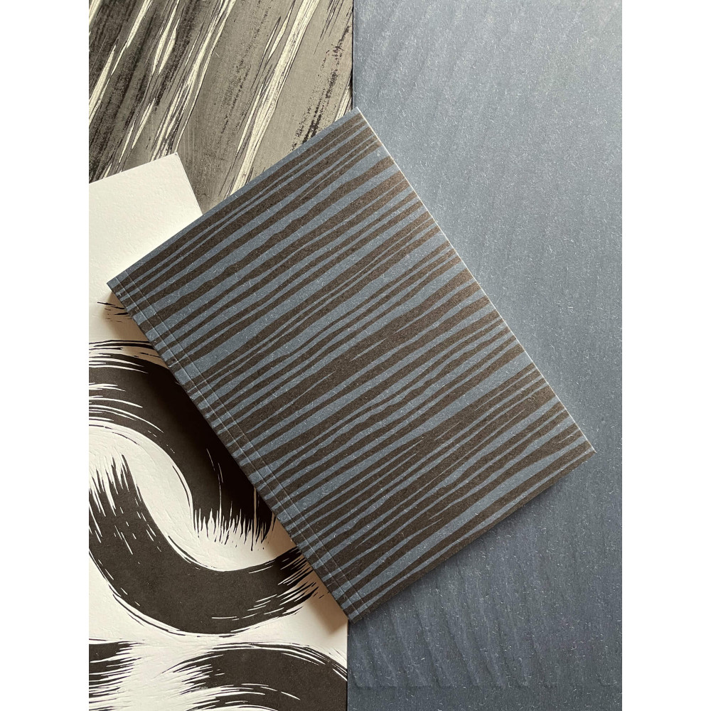 Notes Fale niebieski, B5 - Curated Paper - w kropki, miękka okładka, 115 g/m2