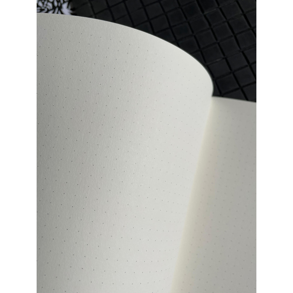 Notes Mazy szary, B5 - Curated Paper - w kropki, miękka okładka, 115 g/m2