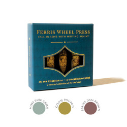 Zestaw atramentów Ink Charger - Ferris Wheel Press - The Moss Park Collection, 3 x 5 ml