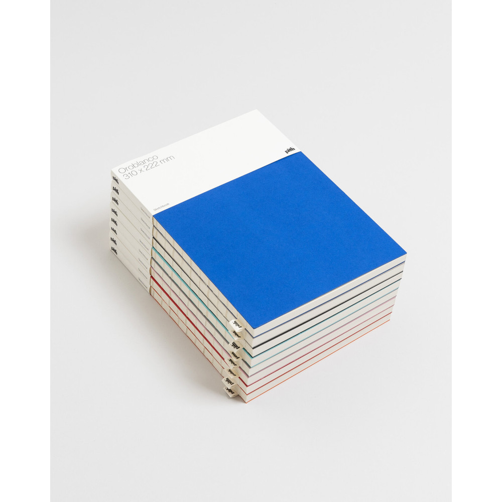 Sketchbook Oroblanco - pith - Blue, 31 x 22,2 cm