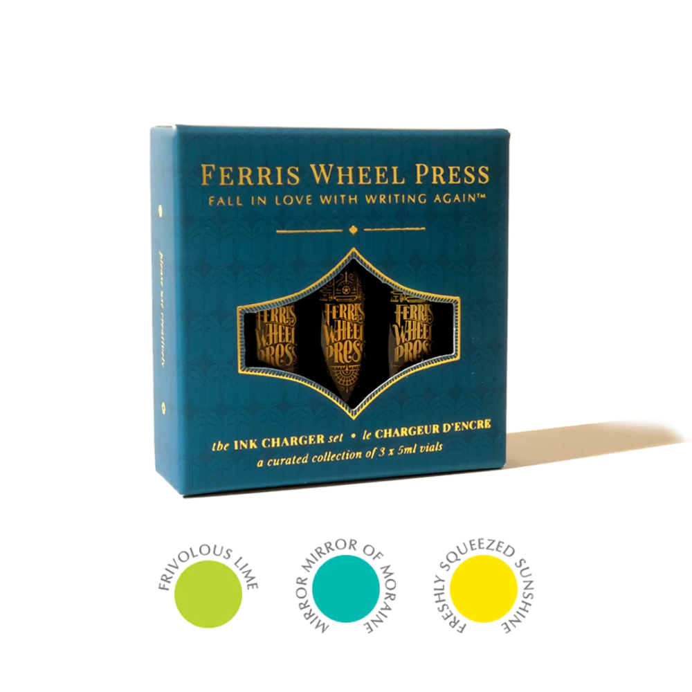 Ink Charger Set - Ferris Wheel Press - The Freshly Squeezed Collection, 3 x 5 ml
