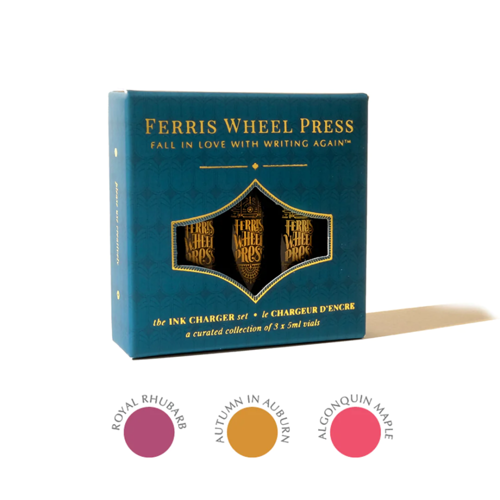 Zestaw atramentów Ink Charger - Ferris Wheel Press - Autumn in Ontario Collection, 3 x 5 ml
