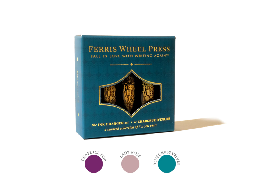 Ink Charger Set - Ferris Wheel Press - The Lady Rose Trio, 3 x 5 ml