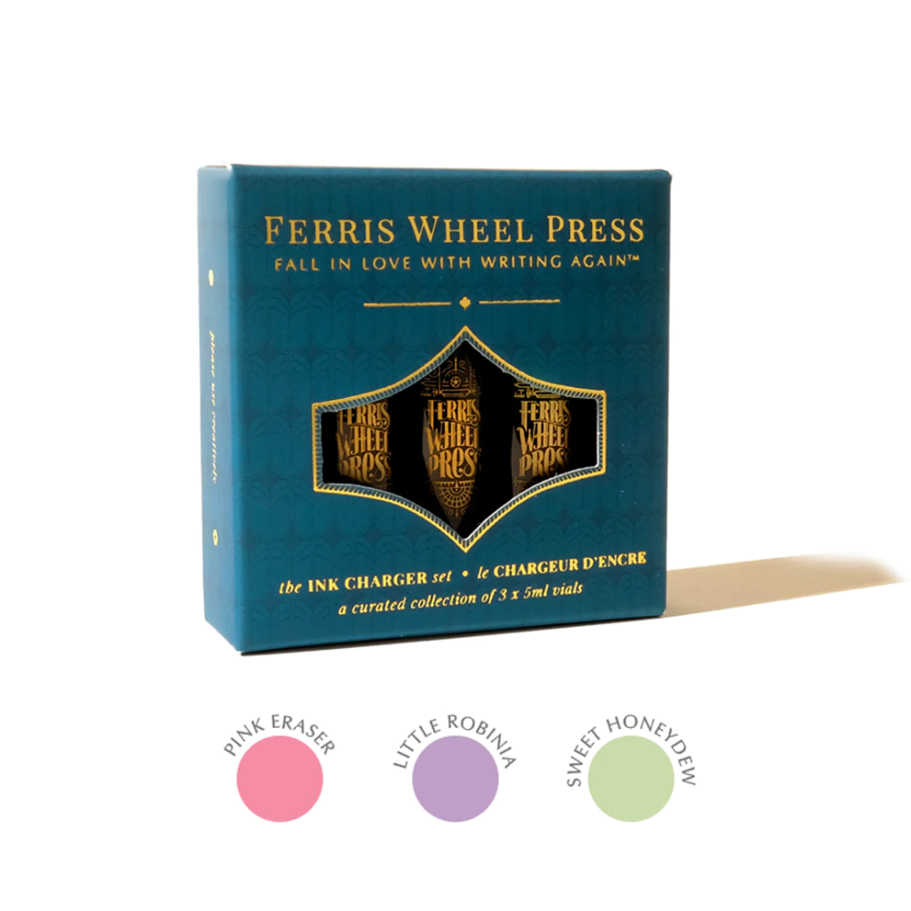 Ink Charger Set - Ferris Wheel Press - Spring Robinia, 3 x 5 ml