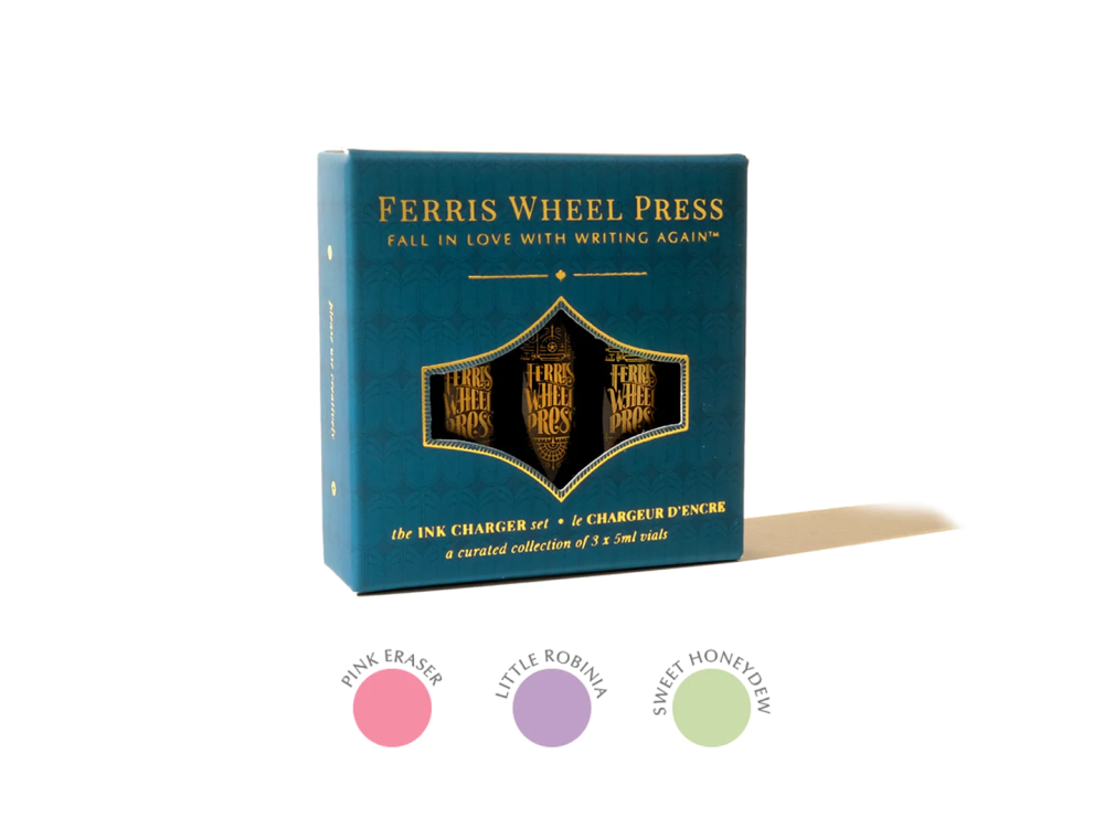 Ink Charger Set - Ferris Wheel Press - Spring Robinia, 3 x 5 ml