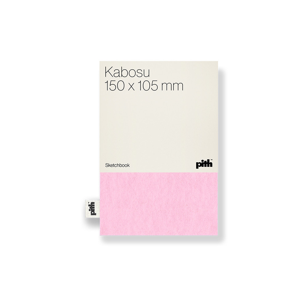 Szkicownik Kabosu - pith - Pink, 15 x 10,5 cm