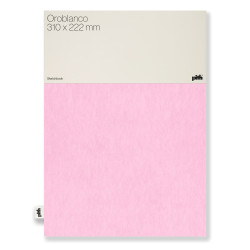 Sketchbook Oroblanco - pith - Pink, 31 x 22,2 cm