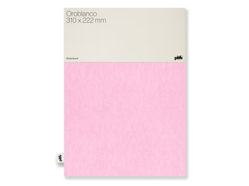 Sketchbook Oroblanco - pith - Pink, 31 x 22,2 cm