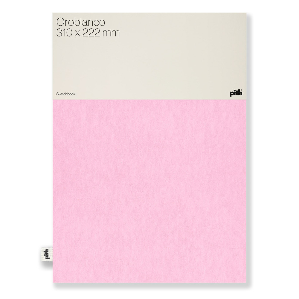 Szkicownik Oroblanco - pith - Pink, 31 x 22,2 cm