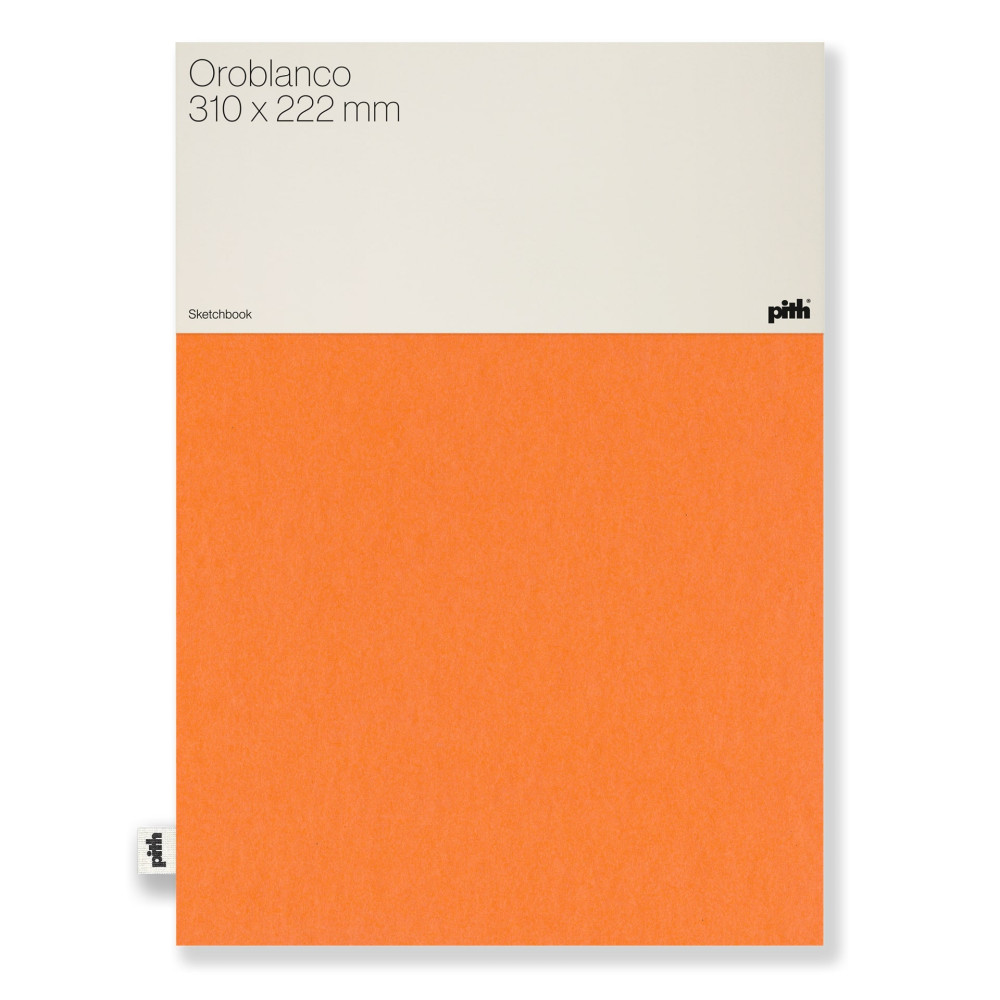 Sketchbook Oroblanco - pith - Orange, 31 x 22,2 cm