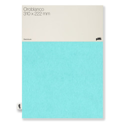 Sketchbook Oroblanco - pith - Azur, 31 x 22,2 cm
