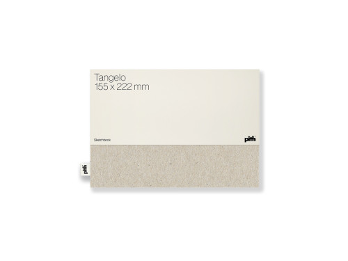 Szkicownik Tangelo - pith - Raw, 15,5 x 22,2 cm
