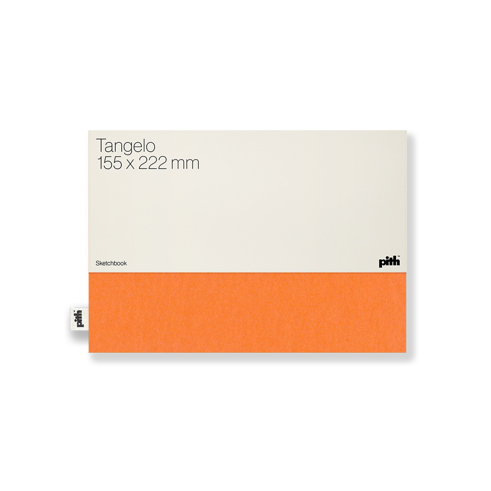 Szkicownik Tangelo - pith - Orange, 15,5 x 22,2 cm