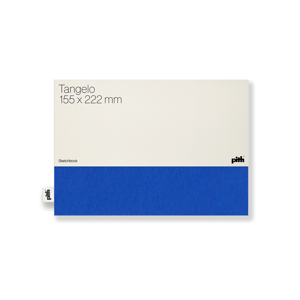 Szkicownik Tangelo - pith - Blue, 15,5 x 22,2 cm
