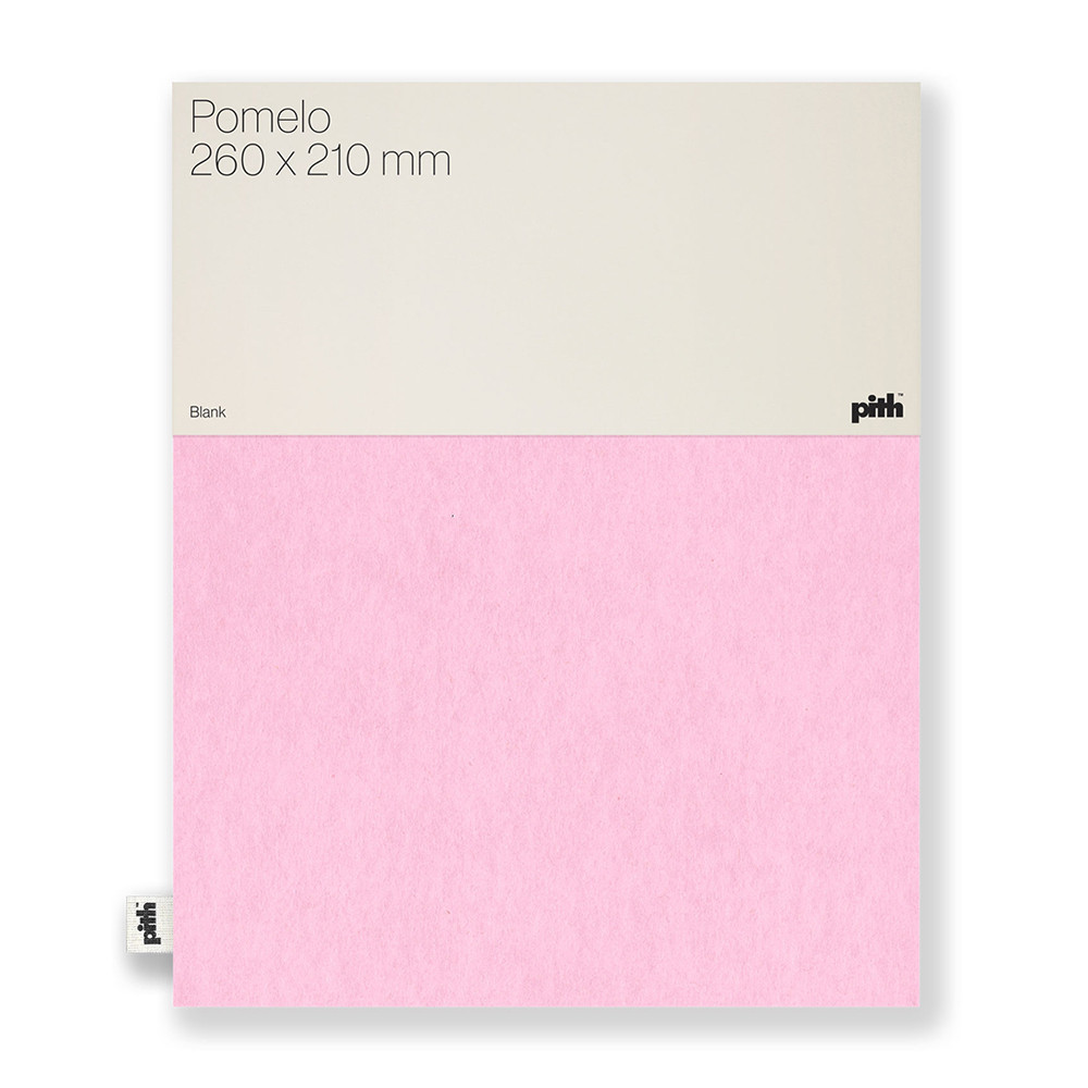 Dotted notebook Pomelo - pith - Pink, 26 x 21 cm