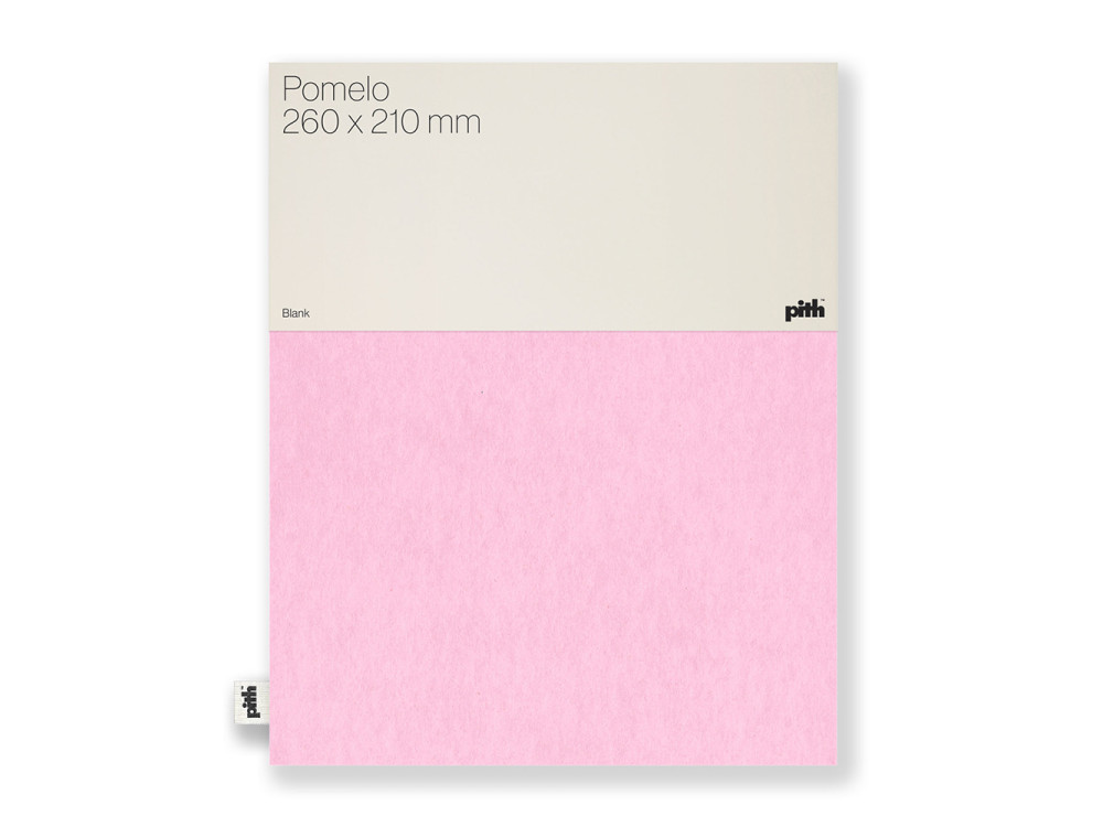Dotted notebook Pomelo - pith - Pink, 26 x 21 cm